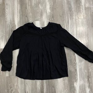 NWOT Black Long Sleeve Old Navy Shirt